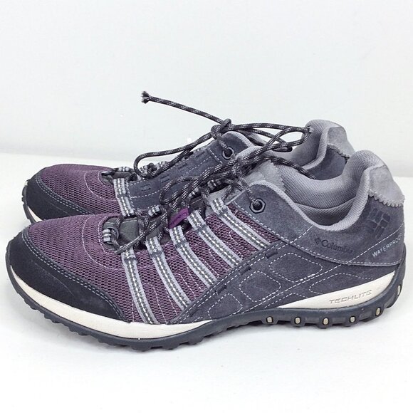 Columbia Techlite Trail Hiking Shoes Women's Size 10 Waterproof Low Top - Picture 1 of 10